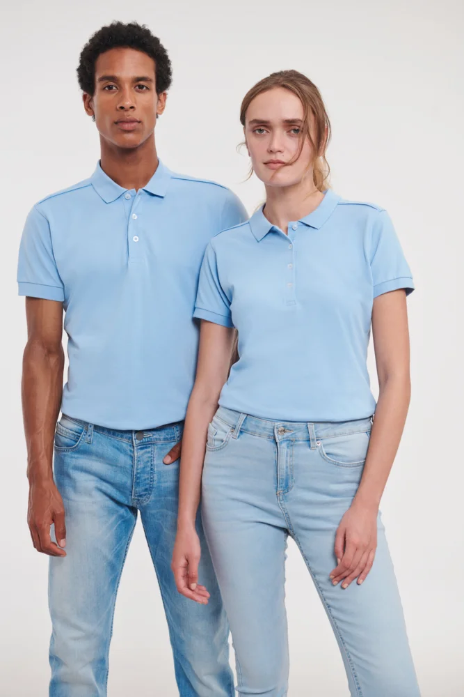 Men's Stretch Piqué Polo