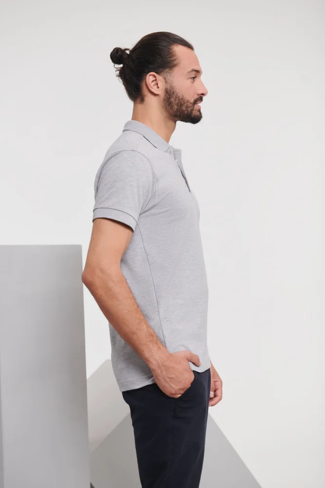 Men's Stretch Piqué Polo
