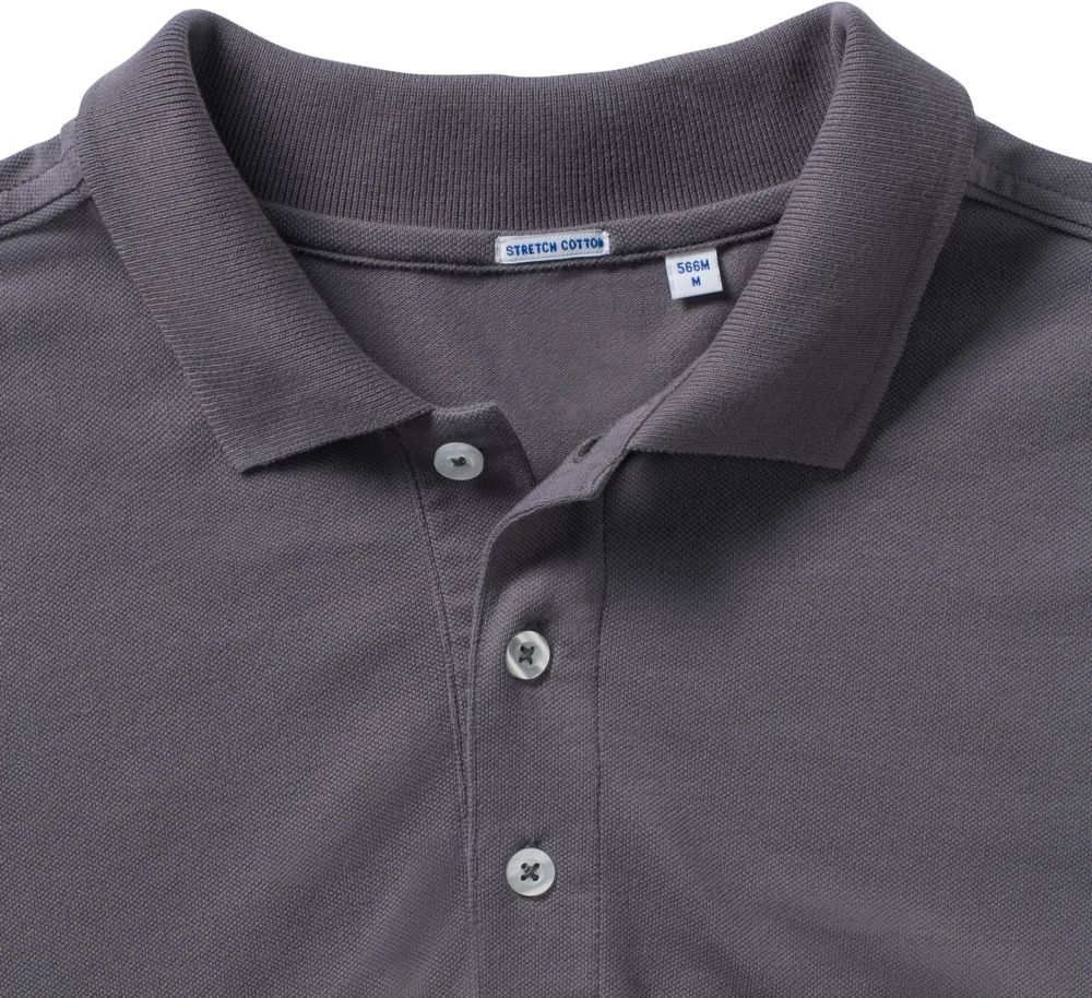 Men's Stretch Piqué Polo