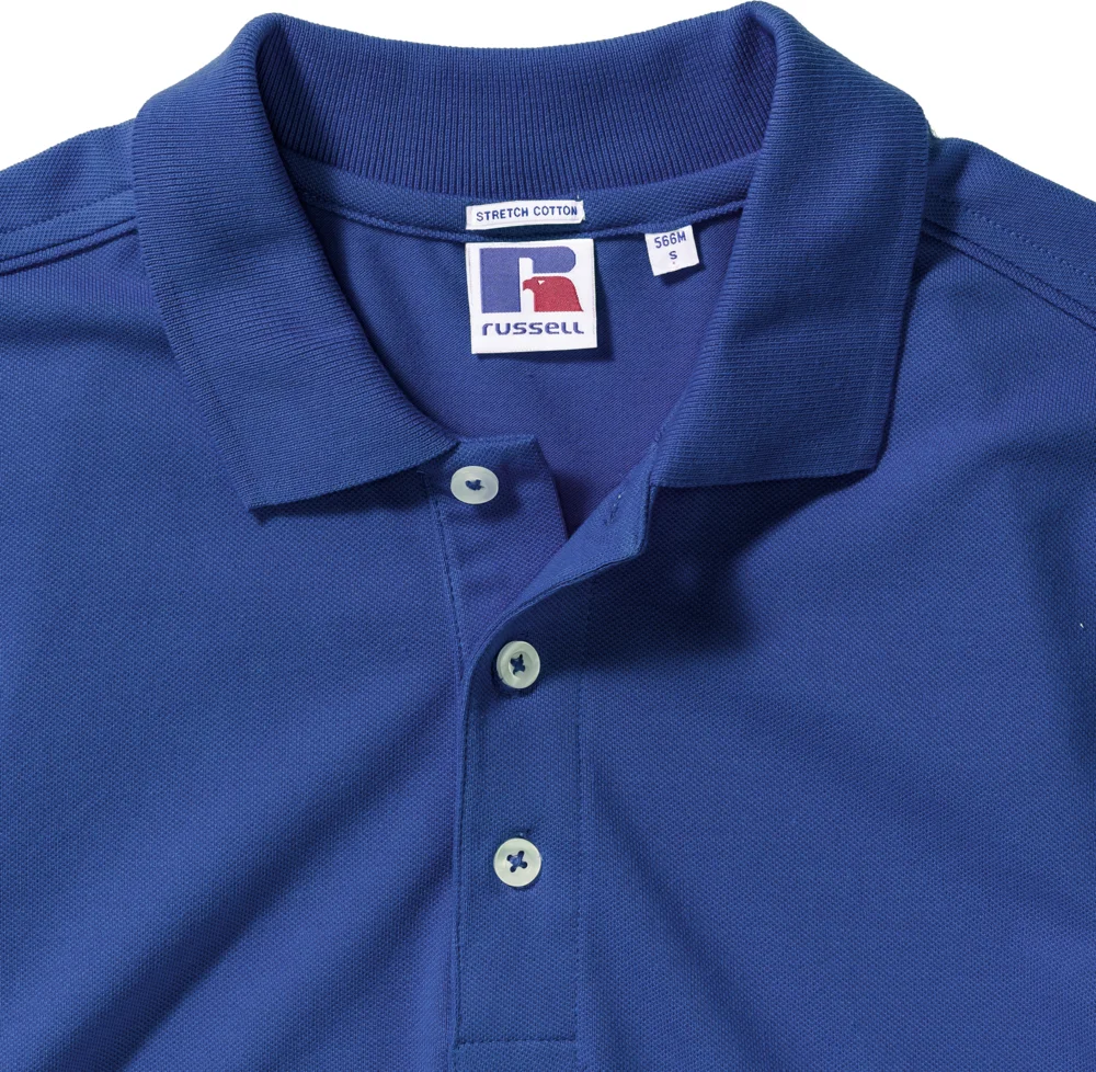 Men's Stretch Piqué Polo