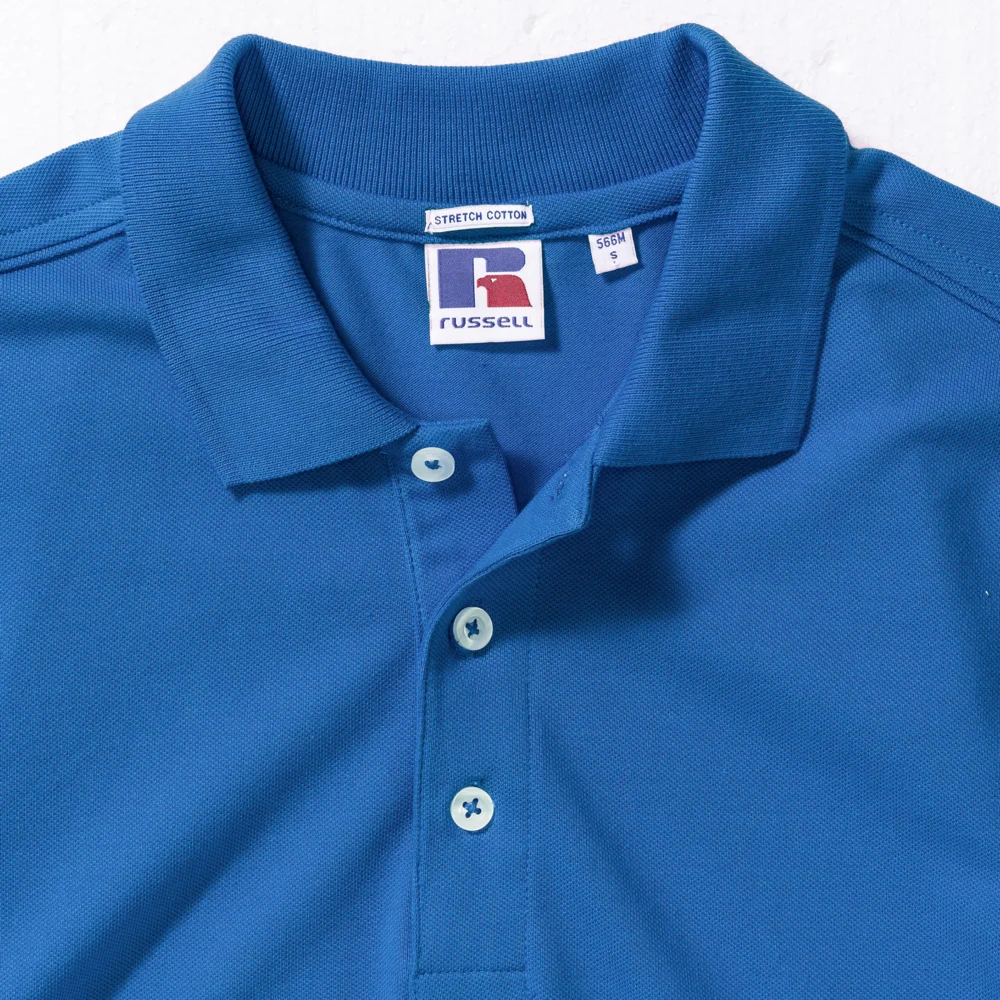 Men's Stretch Piqué Polo