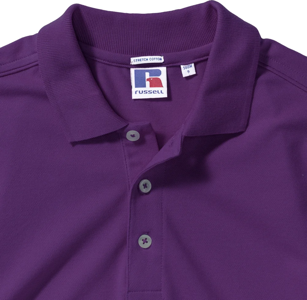 Men's Stretch Piqué Polo
