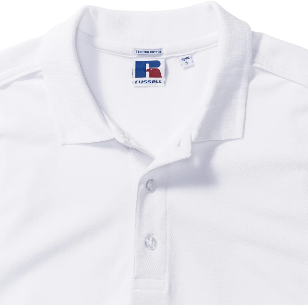 Men's Stretch Piqué Polo
