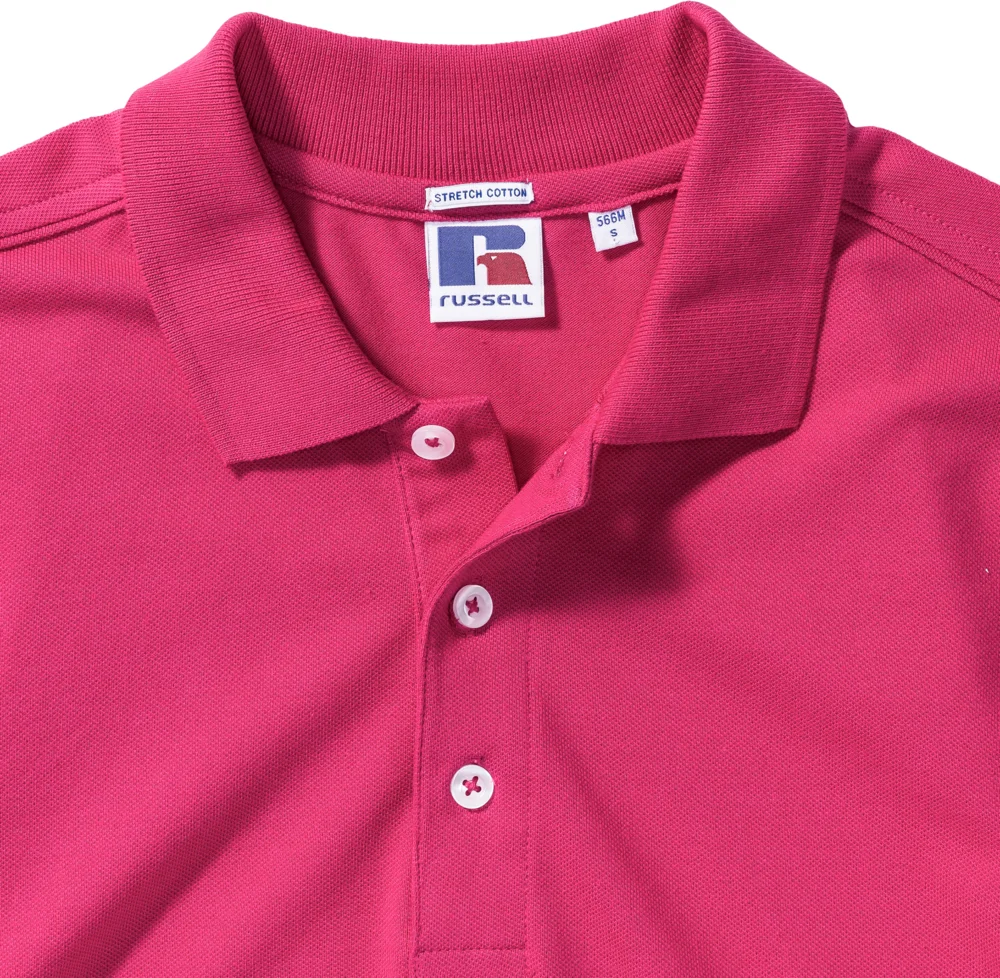 Men's Stretch Piqué Polo