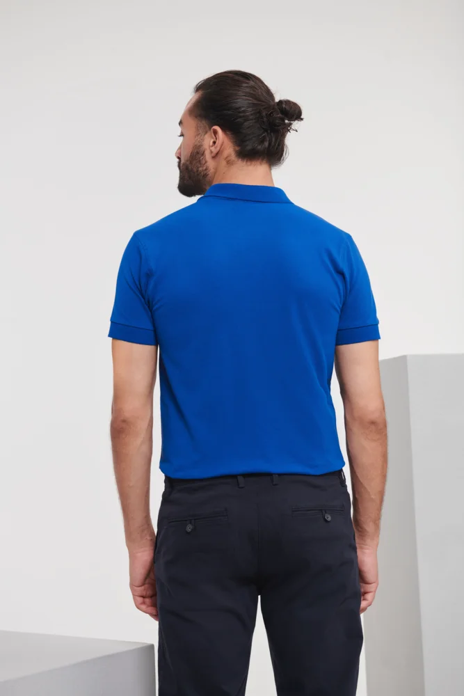 Men's Stretch Piqué Polo