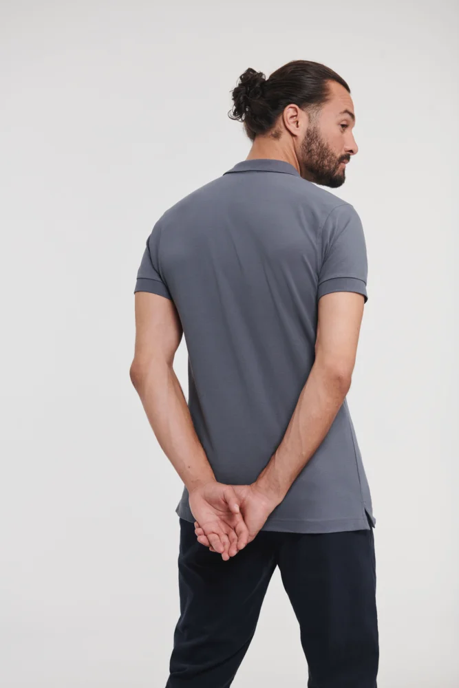 Men's Stretch Piqué Polo