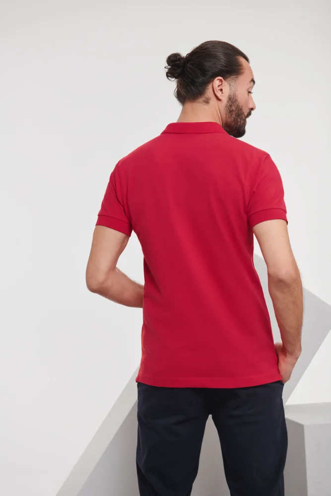 Men's Stretch Piqué Polo
