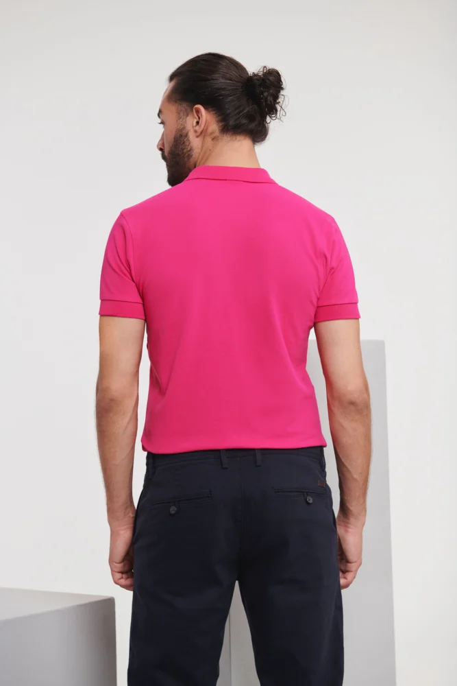 Men's Stretch Piqué Polo