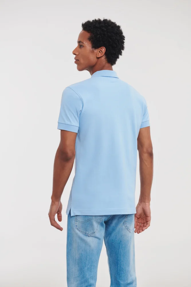 Men's Stretch Piqué Polo