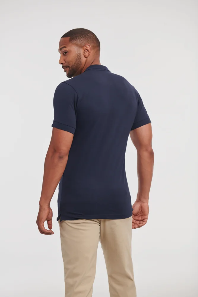 Men's Stretch Piqué Polo