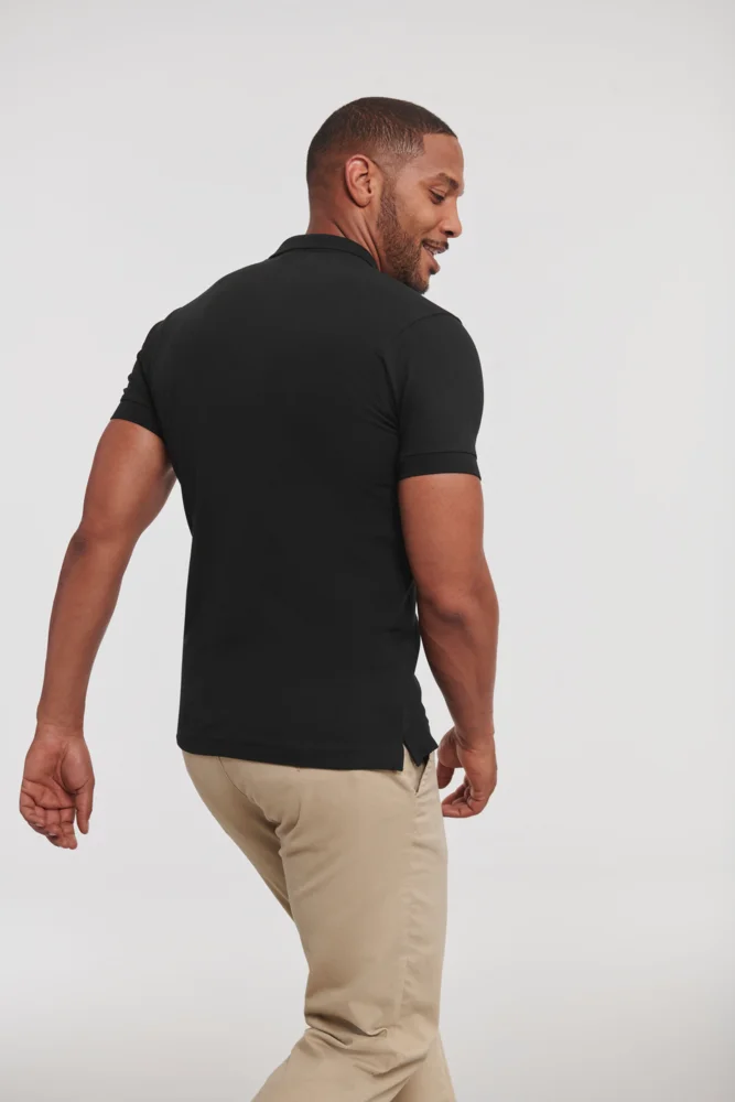 Men's Stretch Piqué Polo