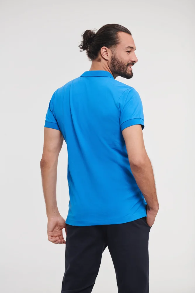 Men's Stretch Piqué Polo