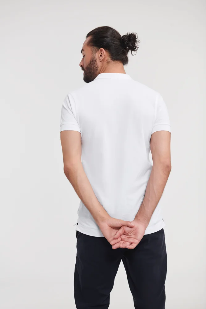 Men's Stretch Piqué Polo