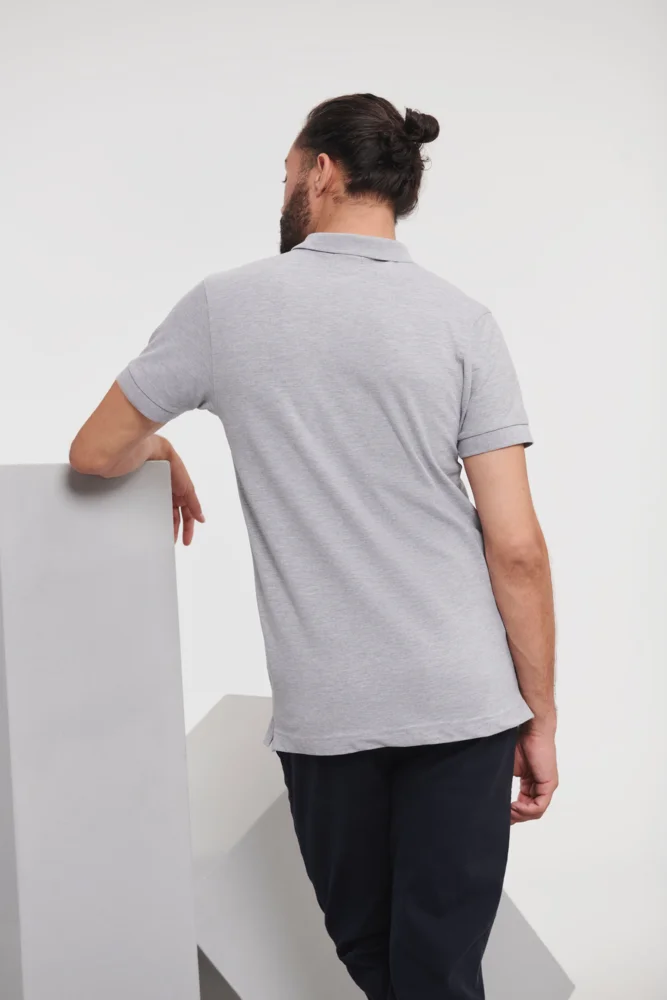 Men's Stretch Piqué Polo