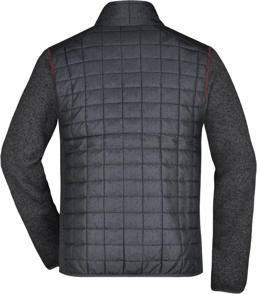 Herren Strick Hybrid Jacke