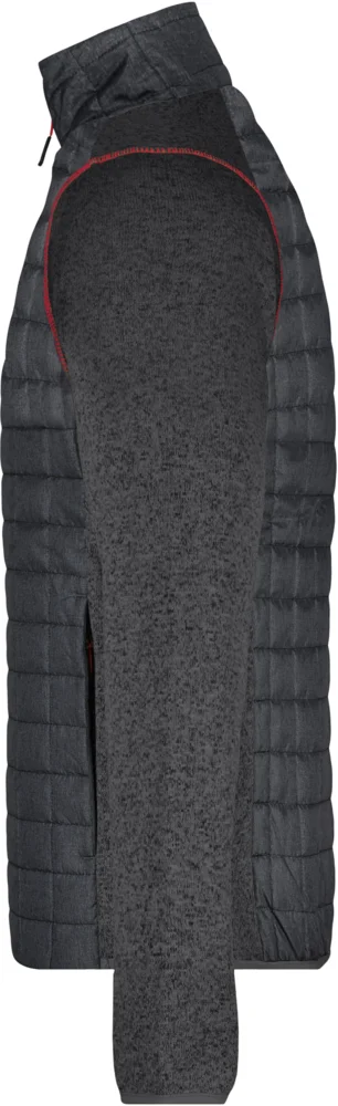 Herren Strick Hybrid Jacke