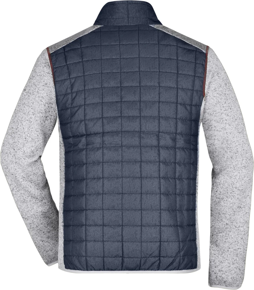 Herren Strick Hybrid Jacke