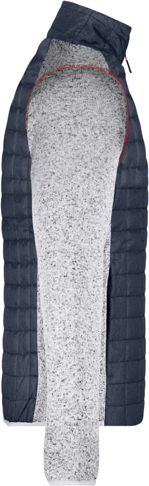 Herren Strick Hybrid Jacke