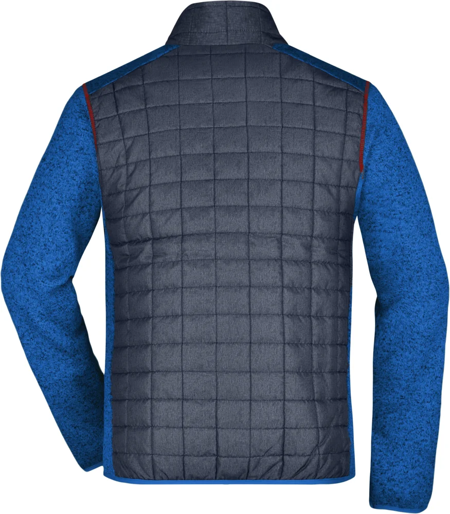 Herren Strick Hybrid Jacke
