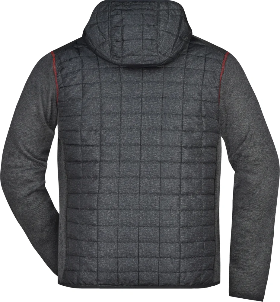 Men's Knitted Hybrid Jacket