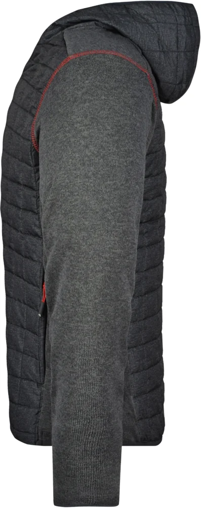 Men's Knitted Hybrid Jacket