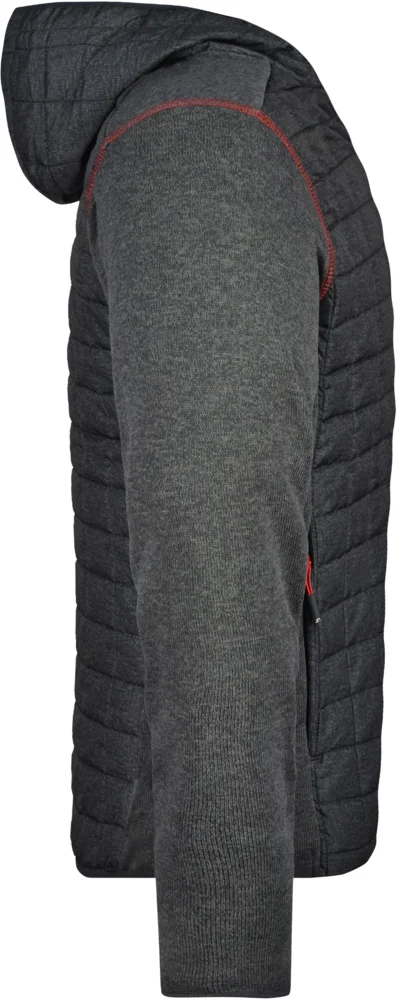 Men's Knitted Hybrid Jacket