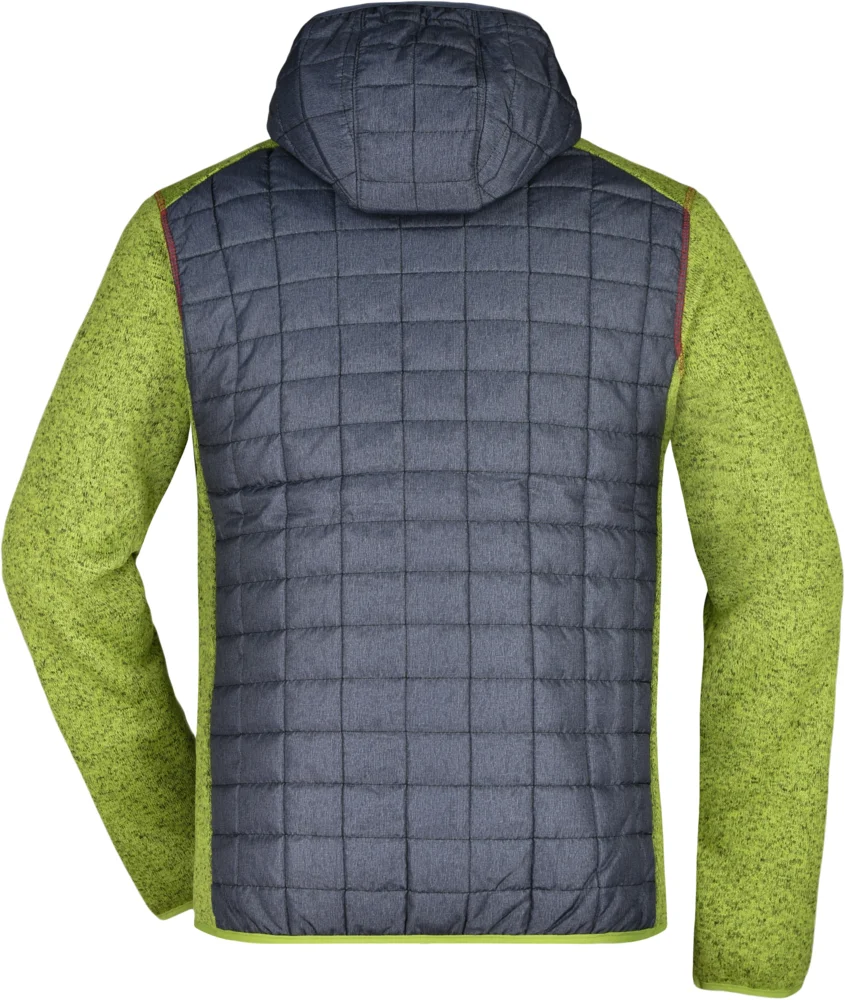Men's Knitted Hybrid Jacket