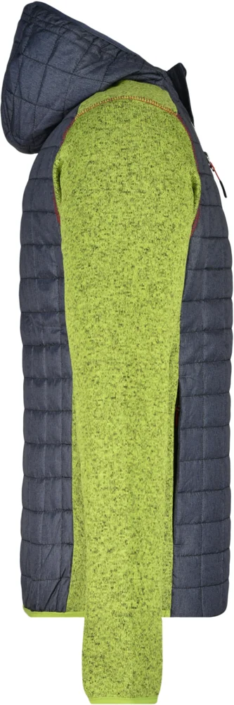 Men's Knitted Hybrid Jacket
