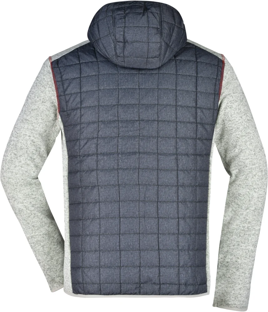 Men's Knitted Hybrid Jacket