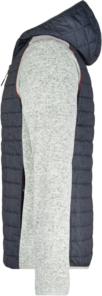 Men's Knitted Hybrid Jacket