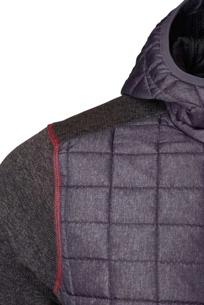 Men's Knitted Hybrid Jacket