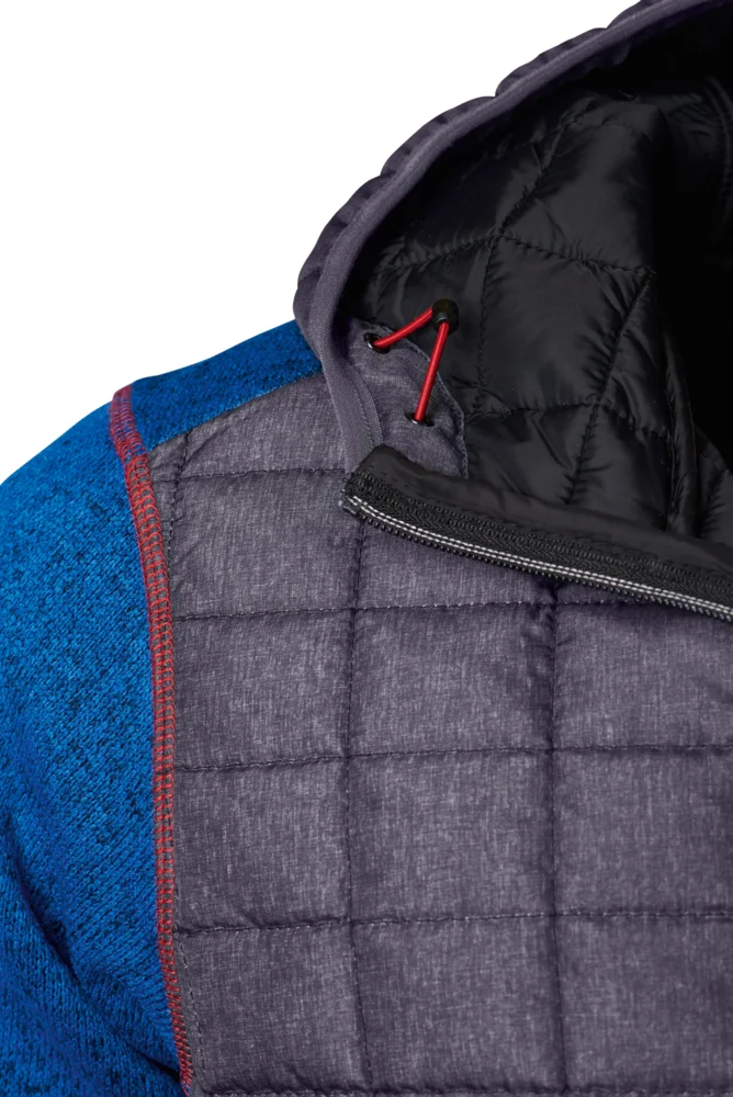 Men's Knitted Hybrid Jacket