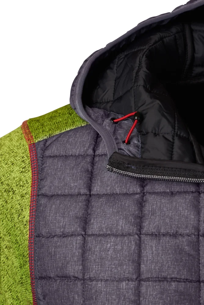 Men's Knitted Hybrid Jacket