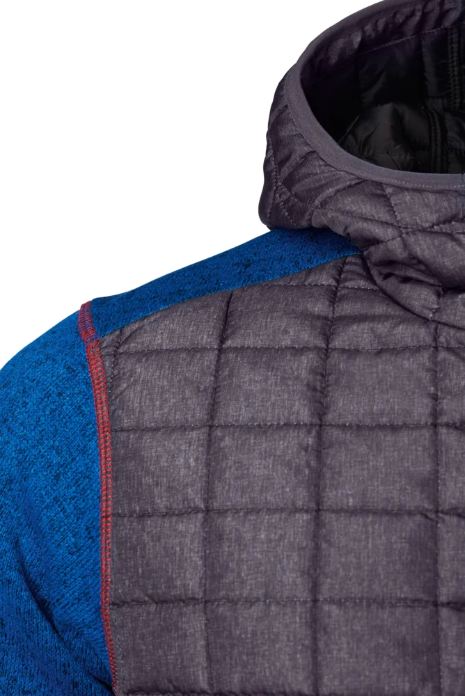 Men's Knitted Hybrid Jacket
