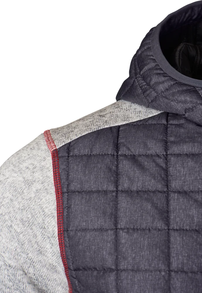 Men's Knitted Hybrid Jacket