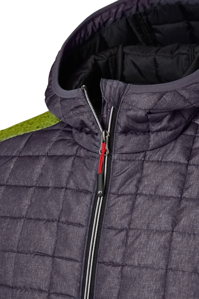Men's Knitted Hybrid Jacket