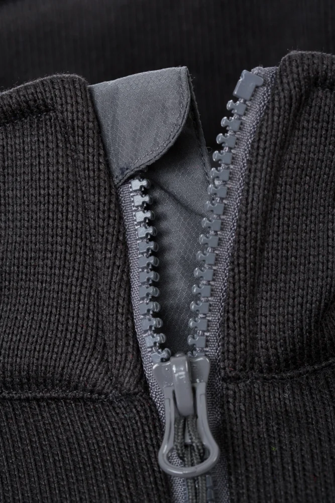 Herren Strickfleece Jacke