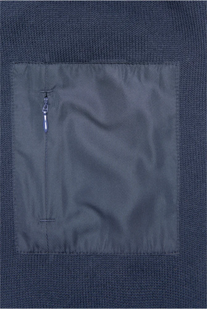 Herren Strickfleece Jacke
