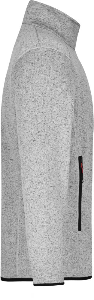 Herren Strickfleece Jacke