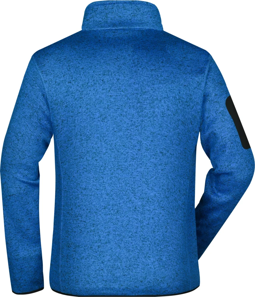 Herren Strickfleece Jacke