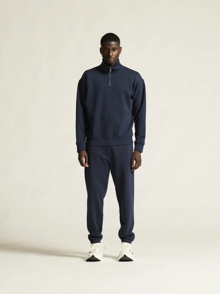 Herren Sweater mit 1/4 Zip