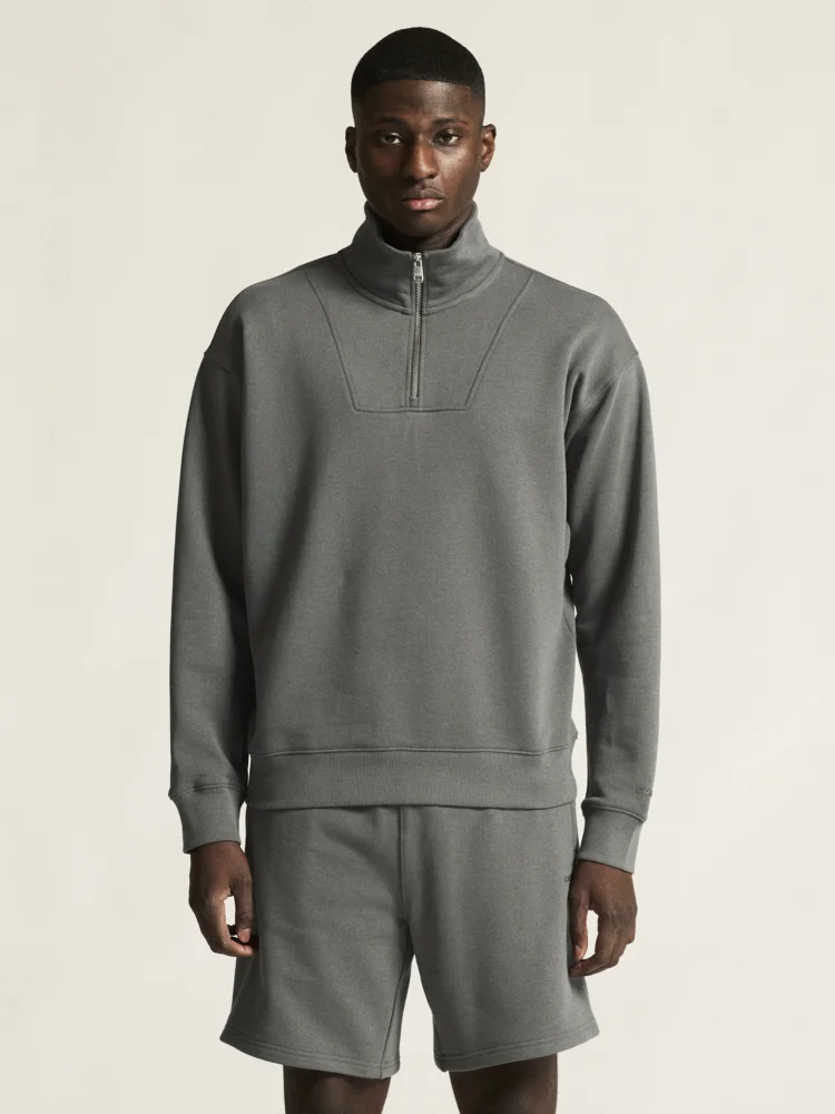 Herren Sweater mit 1/4 Zip