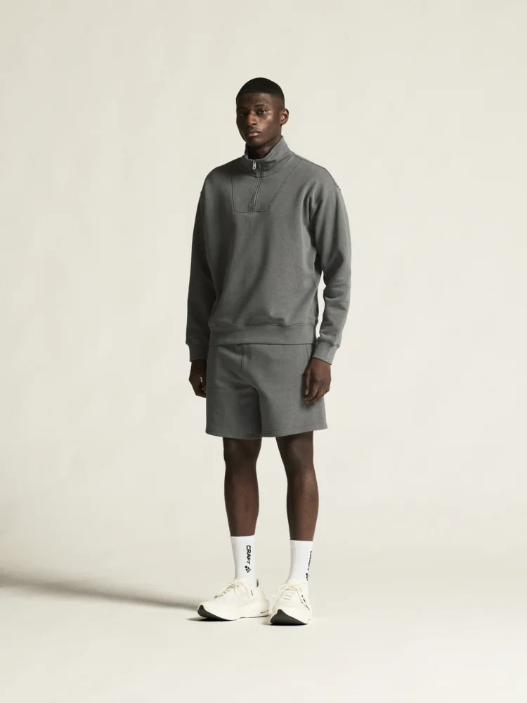 Herren Sweater mit 1/4 Zip