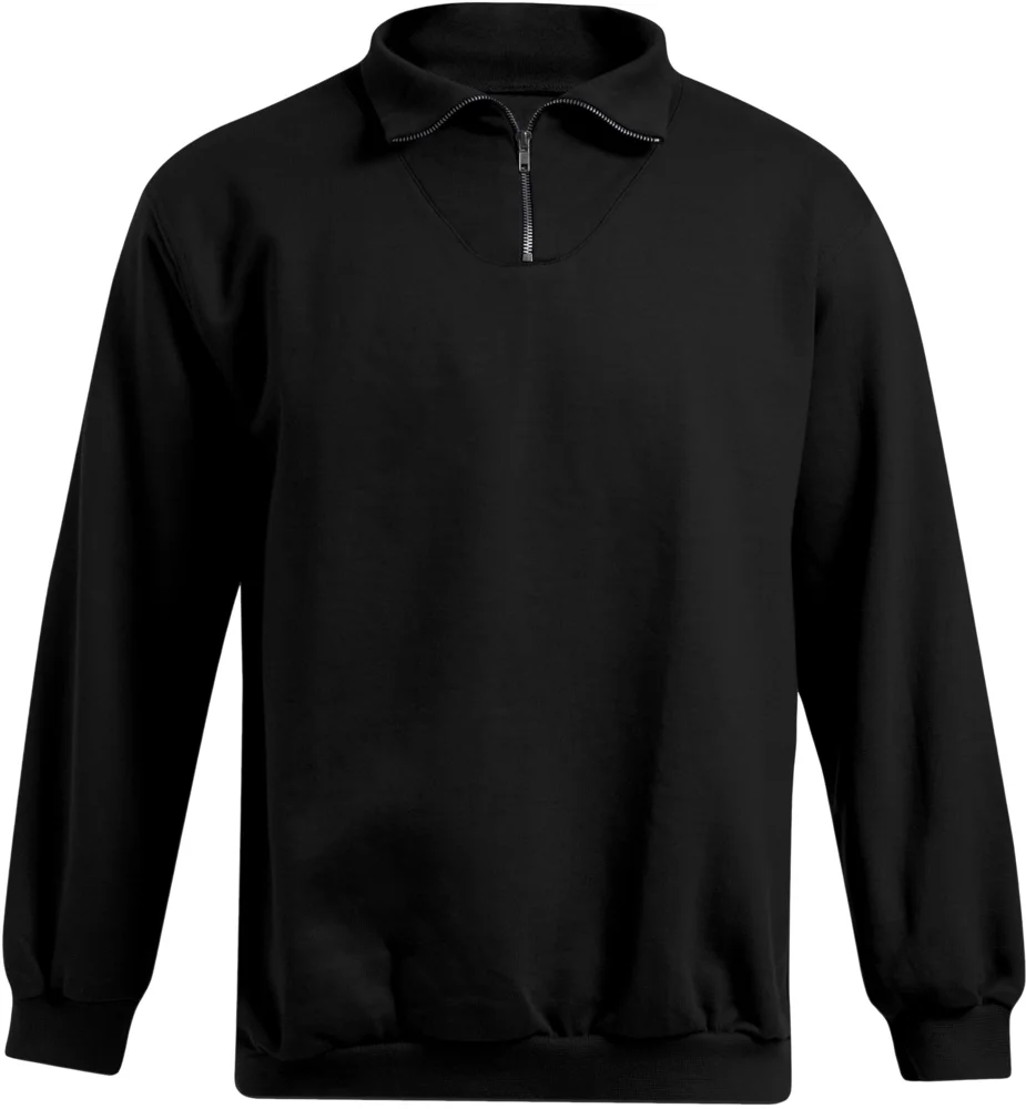 Men's sweater with 1/4 zip "Troyer"