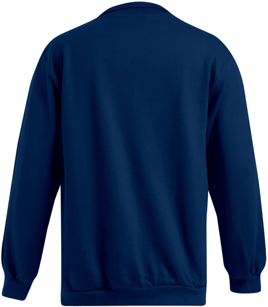 Men's sweater with 1/4 zip "Troyer"