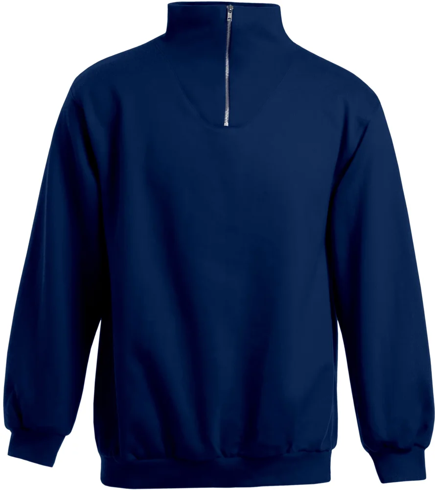 Men's sweater with 1/4 zip "Troyer"