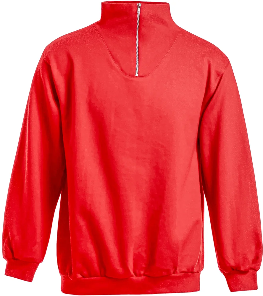 Men's sweater with 1/4 zip "Troyer"