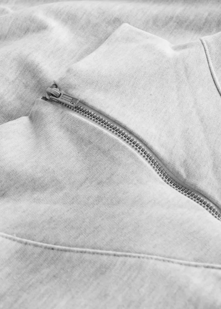 Men's sweater with 1/4 zip "Troyer"