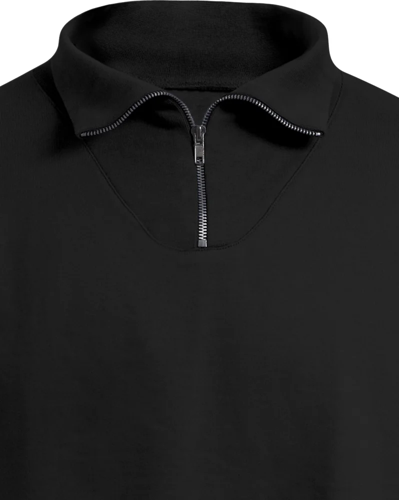 Men's sweater with 1/4 zip "Troyer"