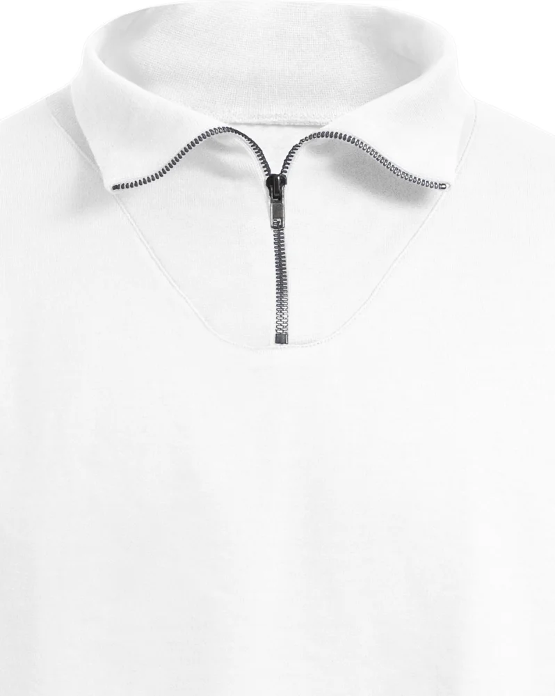 Men's sweater with 1/4 zip "Troyer"